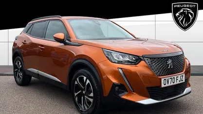 Used Peugeot 2008 Allure 101 HP (74 kW) 2020 Orange SUV