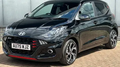 New Hyundai i10 N Line 90 HP (66 kW) 2025 Black Hatchback