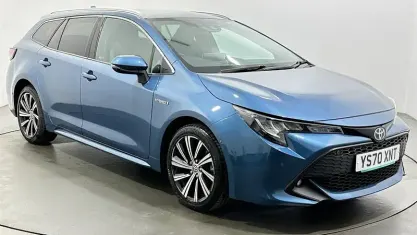 Begagnad Toyota Corolla Design 122 HK (89 kW) 2021 Blå Kombi