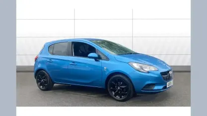 Used Vauxhall Corsa 75 HP (55 kW) 2019 Blue Hatchback