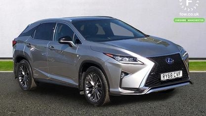 Usado Lexus RX450h Sport Line 313 CV (230 kW) 2018 Plateado SUV