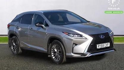 Używany Lexus RX450h Sport Line 313 KM (230 kW) 2018 Srebrny SUV