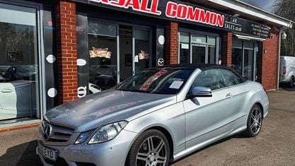 Usado Mercedes E220 170 HP (125 kW) 2013 Prateado Cabrios