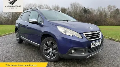 Used Peugeot 2008 Allure 82 HP (60 kW) 2014 Blue SUV