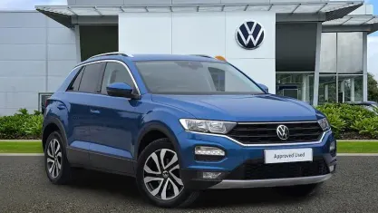 Used VW T-Roc Active 150 HP (110 kW) 2021 Blue SUV
