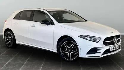 White Used 2021 Mercedes A250 AMG line Hatchback | £18,195 (Good price)