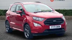 Metallic mars red Used 2022 Ford Ecosport ST-Line SUV | £12,745 (Fair price)