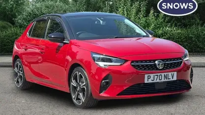 Used Vauxhall Corsa Ultimate 101 HP (74 kW) 2020 Red Hatchback
