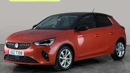 Used Vauxhall Corsa Elite 75 HP (55 kW) 2021 Orange Hatchback
