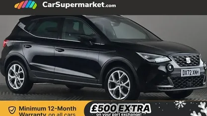 Black Used 2022 Seat Arona FR SUV | £13,997 (Fair price)