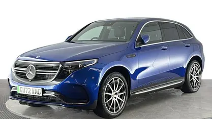 Blue Used 2022 Mercedes EQC400 AMG line SUV | £23,120 (Super price)