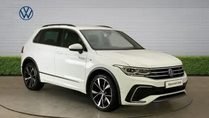 Used VW Tiguan R-line 150 HP (110 kW) 2023 White SUV