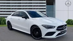 White Used 2023 Mercedes CLA200 AMG Line Premium Plus Coupe | £31,363 (Fair price)