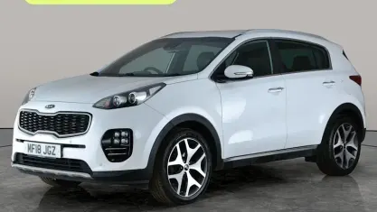 Used Kia Sportage GT-Line 116 HP (85 kW) 2018 White SUV