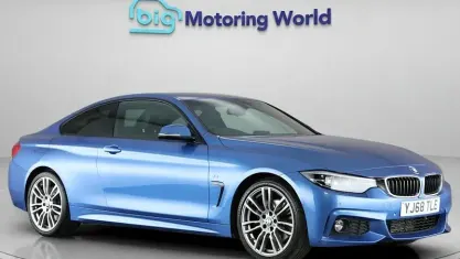 Used BMW 430 M Sport 258 HP (189 kW) 2019 Blue Coupe