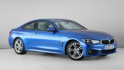 Used BMW 420 Coupé M Sport 184 HP (135 kW) 2020 Blue Coupe