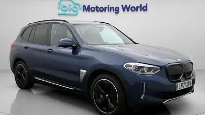 Used BMW iX3 210 kW (286 HP) 2021 Blue SUV