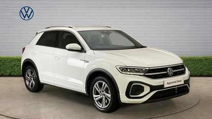 Usado VW T-Roc R-line 150 HP (110 kW) 2024 Branco SUV