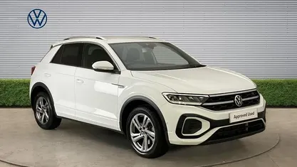 Used VW T-Roc R-line 150 HP (110 kW) 2024 White SUV