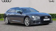 Grey Used 2021 Audi A6 Black Edition Estate | £25,381 (Good price)