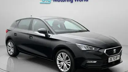 Used Seat Leon SE Dynamic 131 HP (96 kW) 2020 Black Hatchback