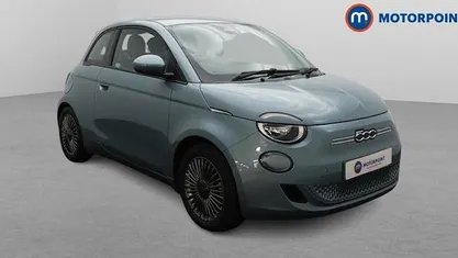 Used Fiat 500e Icon 86 kW (118 HP) 2022 Blue Hatchback