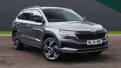 Graphite grey metallic Used 2024 Skoda Karoq SportLine SUV | £29,900 (Fair price)
