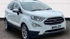 White Used 2019 Ford Ecosport Titanium SUV | £8,990 (Fair price)
