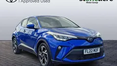 Nebula blue Used 2022 Toyota C-HR Design SUV | £20,000 (Fair price)