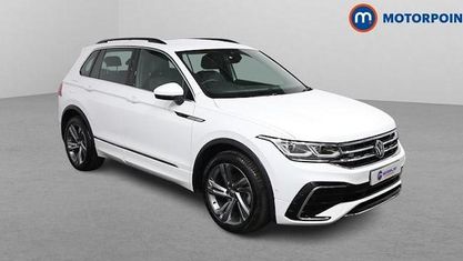 Used VW Tiguan R-line Edition 150 HP (110 kW) 2023 White SUV
