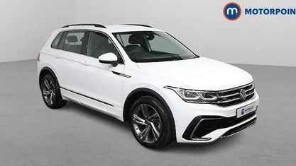 Used VW Tiguan R-line Edition 150 HP (110 kW) 2023 White SUV