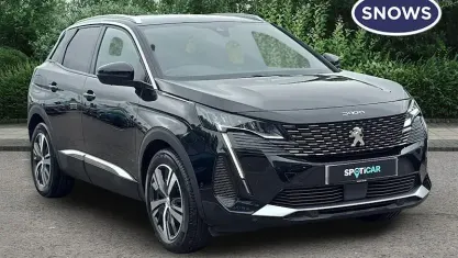 Used Peugeot 3008 Allure+ 131 HP (96 kW) 2023 Black SUV