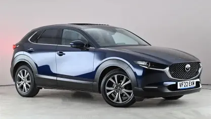 Second-hand Mazda CX-30 Inclusive 186 CP (136 kW) 2022 Albastru SUV