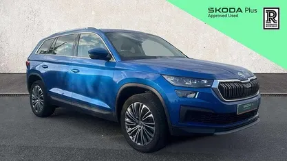 Used Skoda Kodiaq SE L Executive 150 HP (110 kW) 2023 Blue SUV