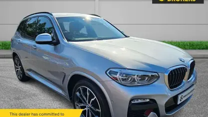 Used BMW X3 M Sport 184 HP (135 kW) 2019 Silver SUV