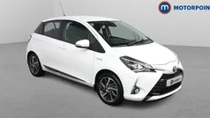 White Used 2020 Toyota Yaris Hybrid Hatchback | £15,349 (Fair price)