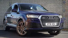Used 2018 Audi Q7 S-Line SUV | £23,490 (Fair price)