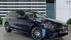 Blue Used 2022 Mercedes E300 AMG line Estate | £35,936 (Good price)