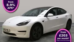 White Used 2021 Tesla Model 3 Standard Range Sedan | £14,867 (Good price)