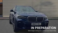 Blue Used 2022 BMW X5 M Sport SUV | £40,091 (Good price)
