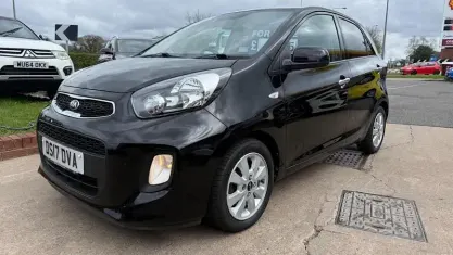 Używany Kia Picanto 65 KM (47 kW) 2016 Czarny Hatchback