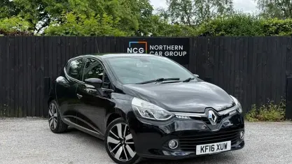 Used Renault Clio Dynamique 90 HP (66 kW) 2016 Black Hatchback