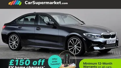 Used BMW 320 Sport Line 184 HP (135 kW) 2020 Black Sedan