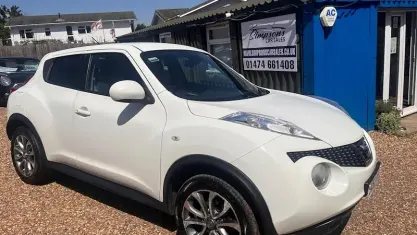 Used Nissan Juke Tekna 117 HP (86 kW) 2013 White SUV