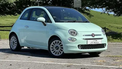 Used Fiat 500 Lounge 70 HP (51 kW) 2020 Green Hatchback