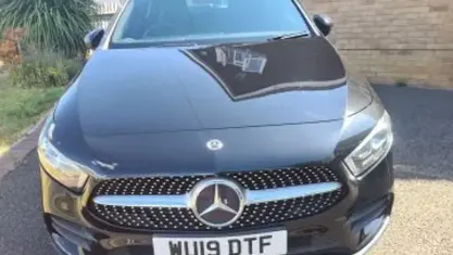 Used Mercedes A220 AMG Line Premium 190 HP (139 kW) 2019 Black Hatchback