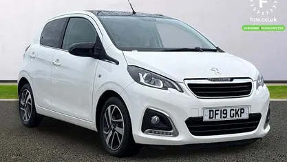 Used Peugeot 108 Allure 72 HP (52 kW) 2019 White Hatchback