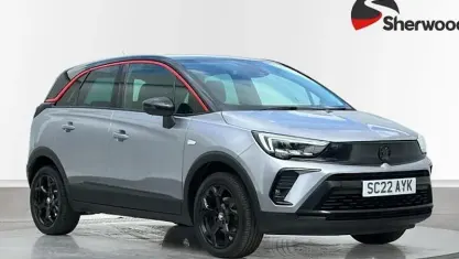 Used Vauxhall Crossland GS Line 110 HP (80 kW) 2022 Grey SUV