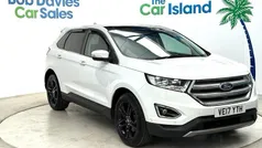 White Used 2017 Ford Edge Titanium SUV | £15,000 (Fair price)
