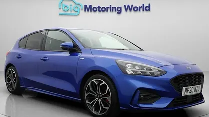 Used Ford Focus ST-Line X 182 HP (133 kW) 2020 Blue Hatchback